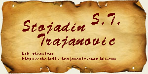 Stojadin Trajanović vizit kartica